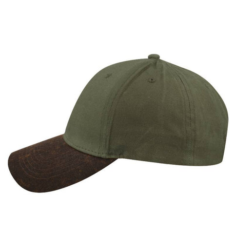 Two-Tone Waxed Oilskin 6 Panel