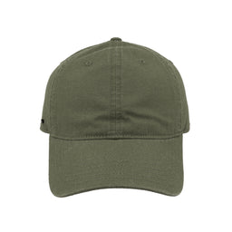 6P Washed Light Canvas Dad Cap