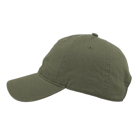 6P Washed Light Canvas Dad Cap
