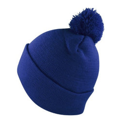 Pom Pom Beanie with Cuff