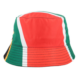 South African flag Supporters cap Colorful bucket hat.