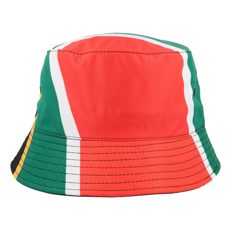 South African flag Supporters cap Colorful bucket hat.