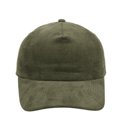 Corduroy 5 Panel Cap