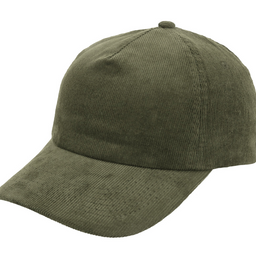 Corduroy 5 Panel Cap