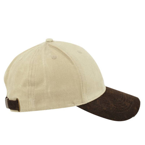 Two-Tone Waxed Oilskin 6 Panel