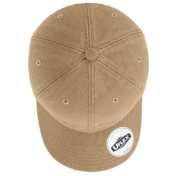 6P Washed Canvas Dad Cap