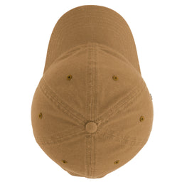 6P Washed Light Canvas Dad Cap