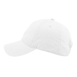 6P Washed Light Canvas Dad Cap