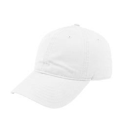 6P Washed Light Canvas Dad Cap